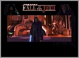 schody, laser, Hayden Christensen, Star Wars, płaszcz