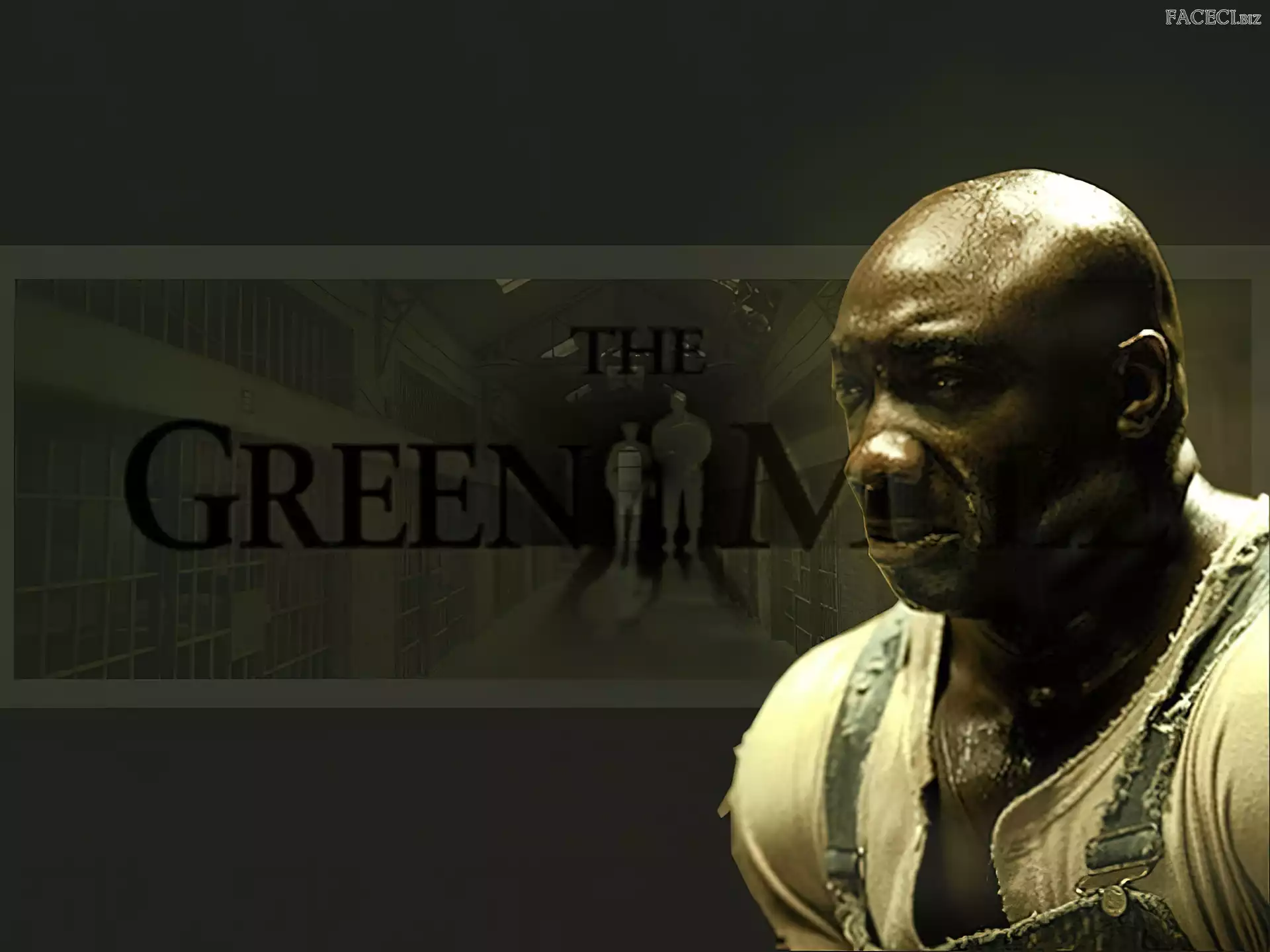 więzień, olbrzym, Michael Clarke Duncan, The Green Mile, Afroamerykanin