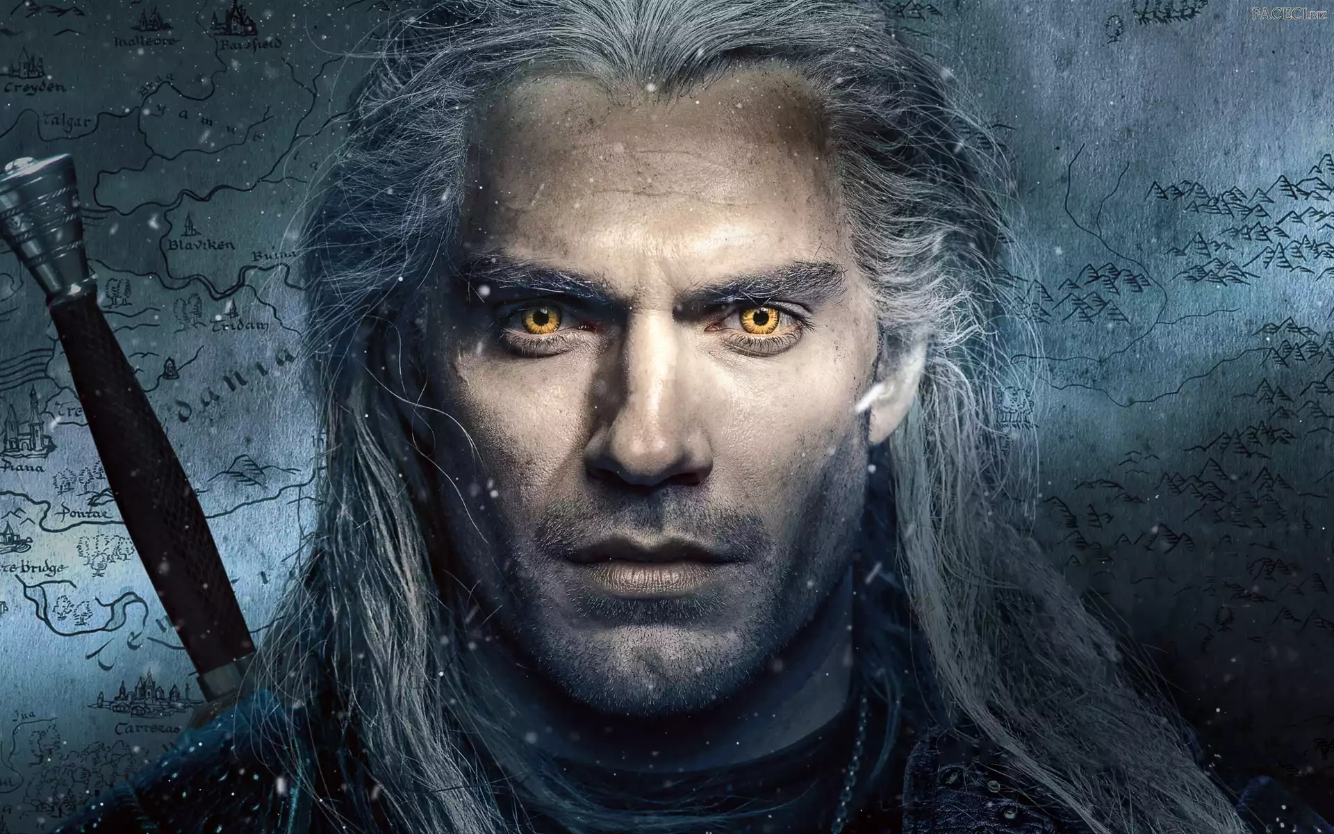 The Witcher, Serial, Geralt z Rivii, Henry Cavill, Wiedźmin, Aktor