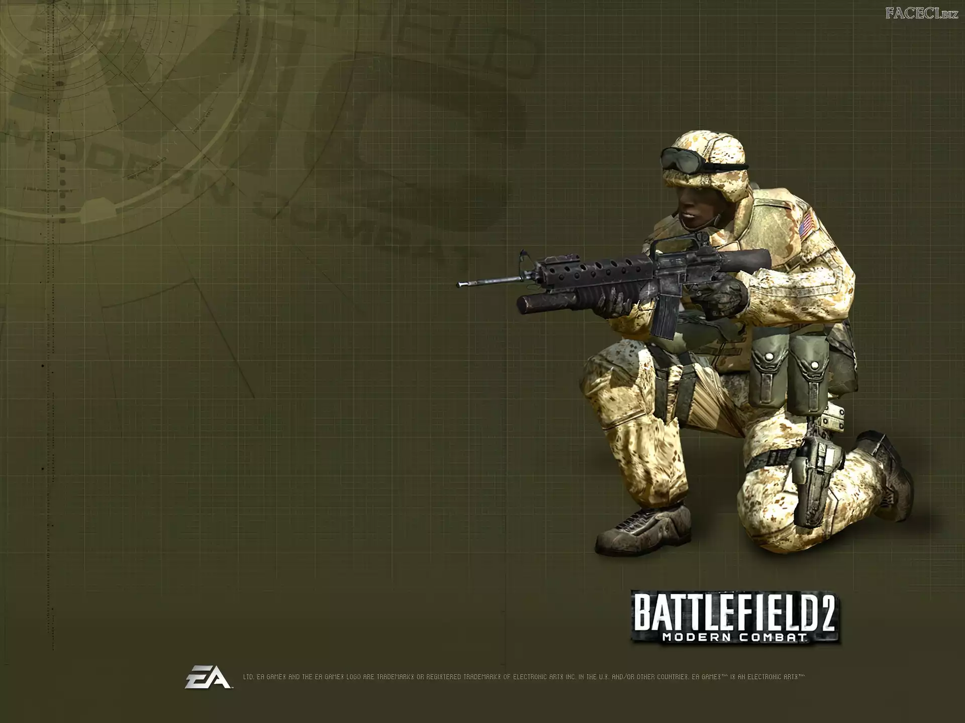 broń, Battlefield 2, żołnierz