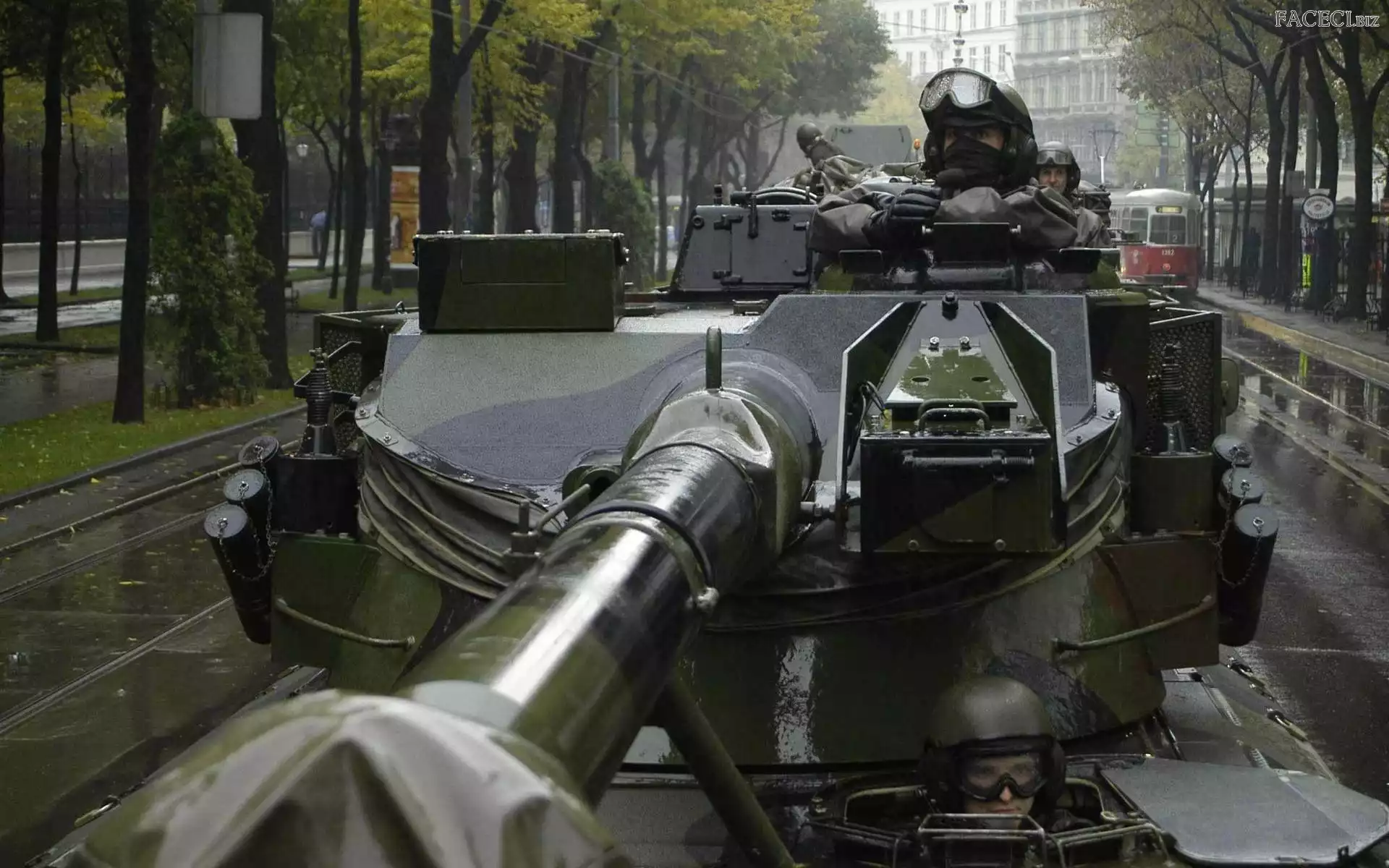 Żołnierze, AMX 13 90, Czołgi, Ulica