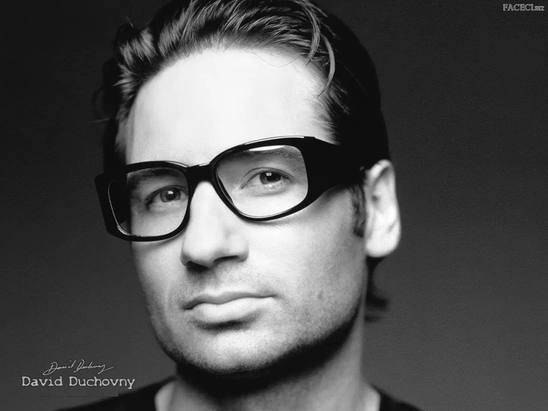 okulary, David Duchovny