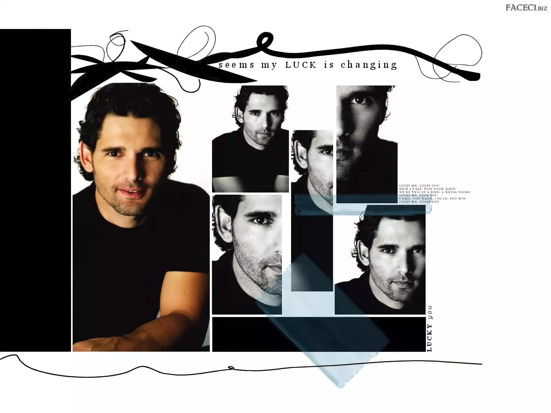czarna koszulka, Eric Bana