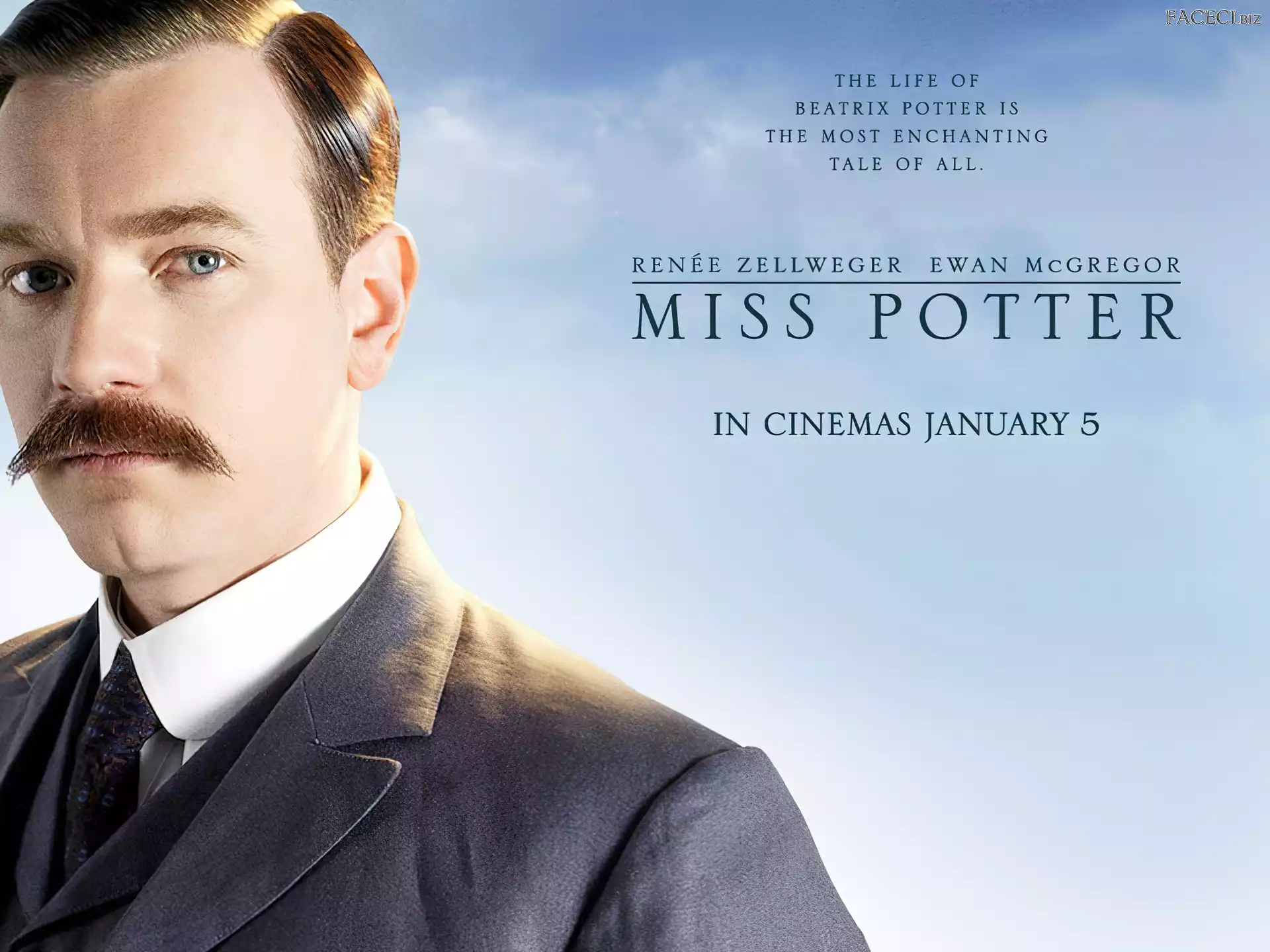garnitur, Miss Potter, Ewan McGregor
