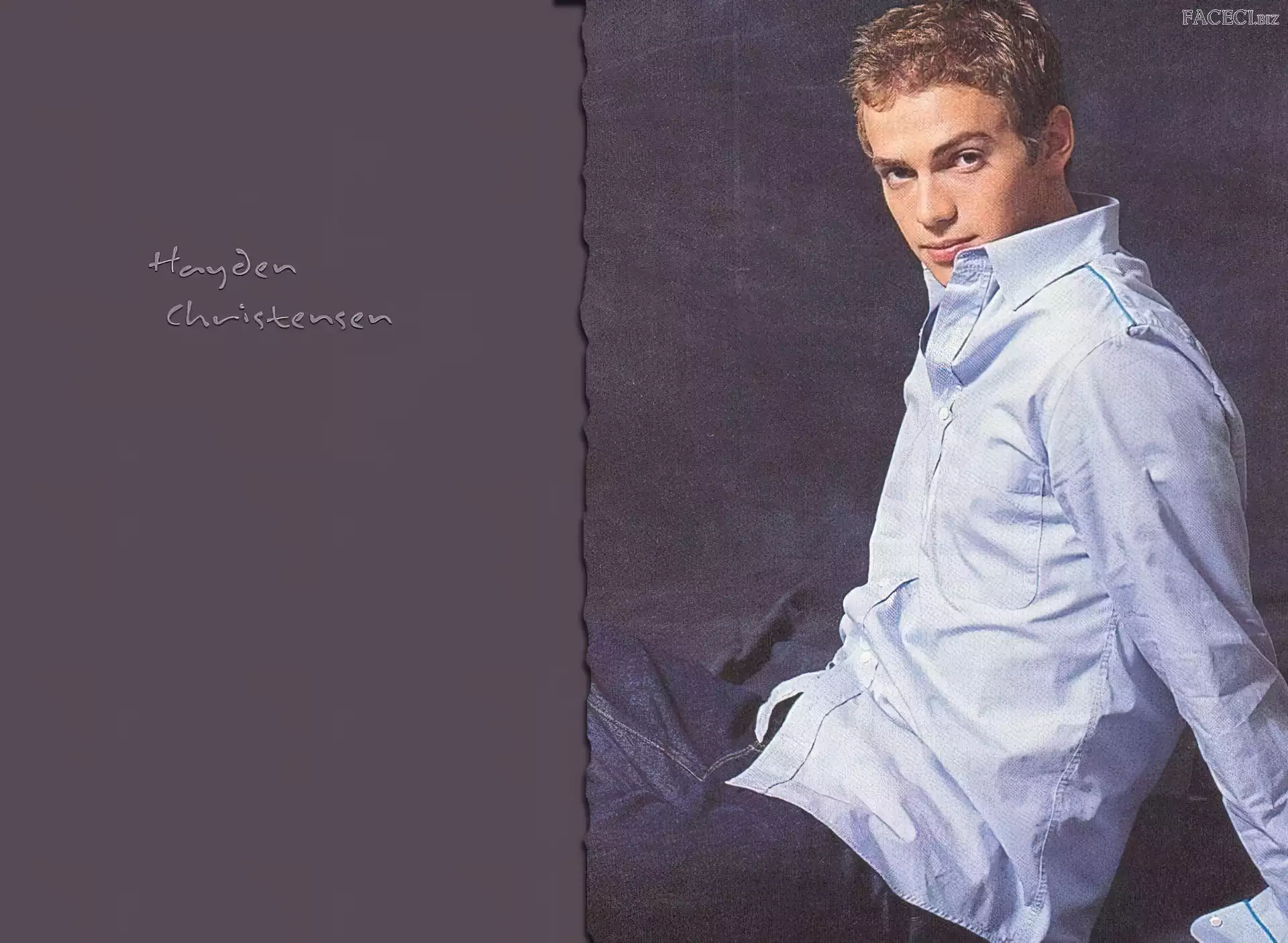 jasna koszula, Hayden Christensen
