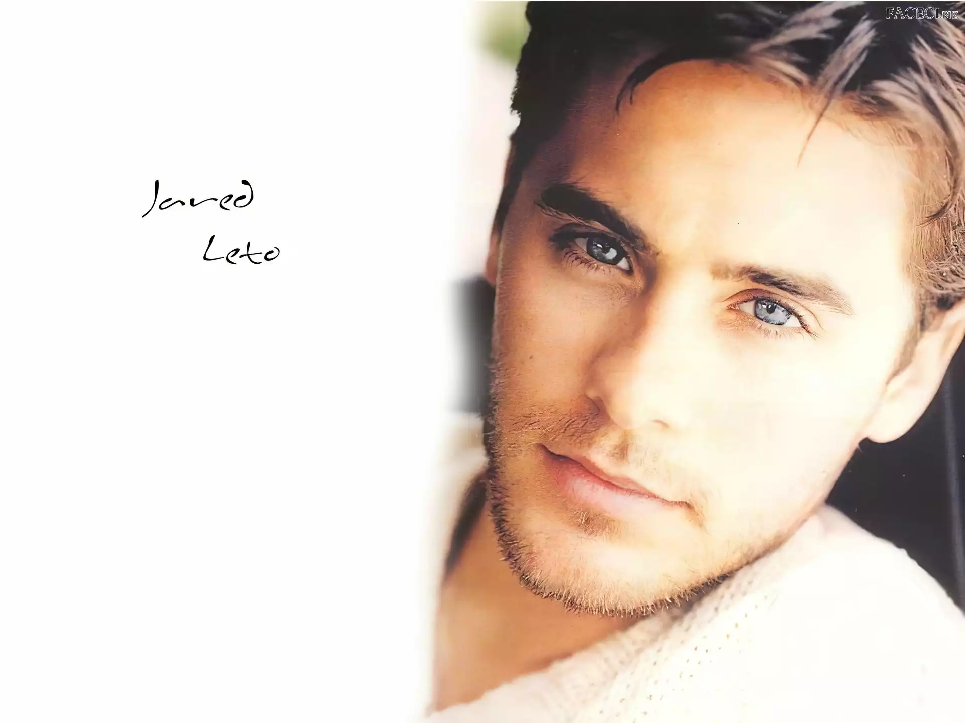Jared Leto, niebieskie oczy