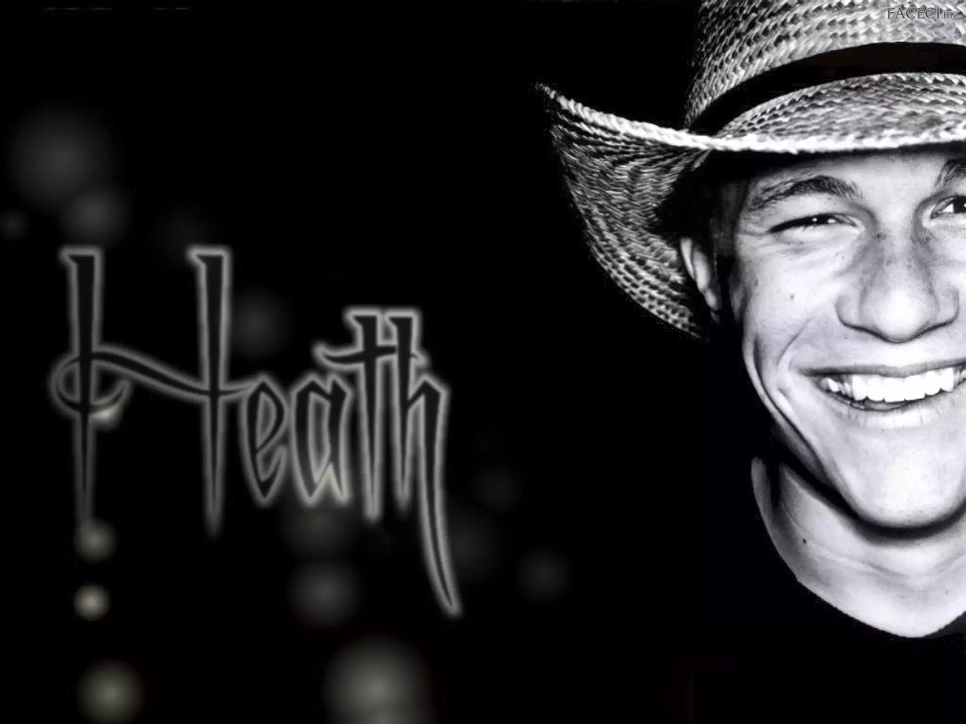kapelusz, Heath Ledger, uśmiech
