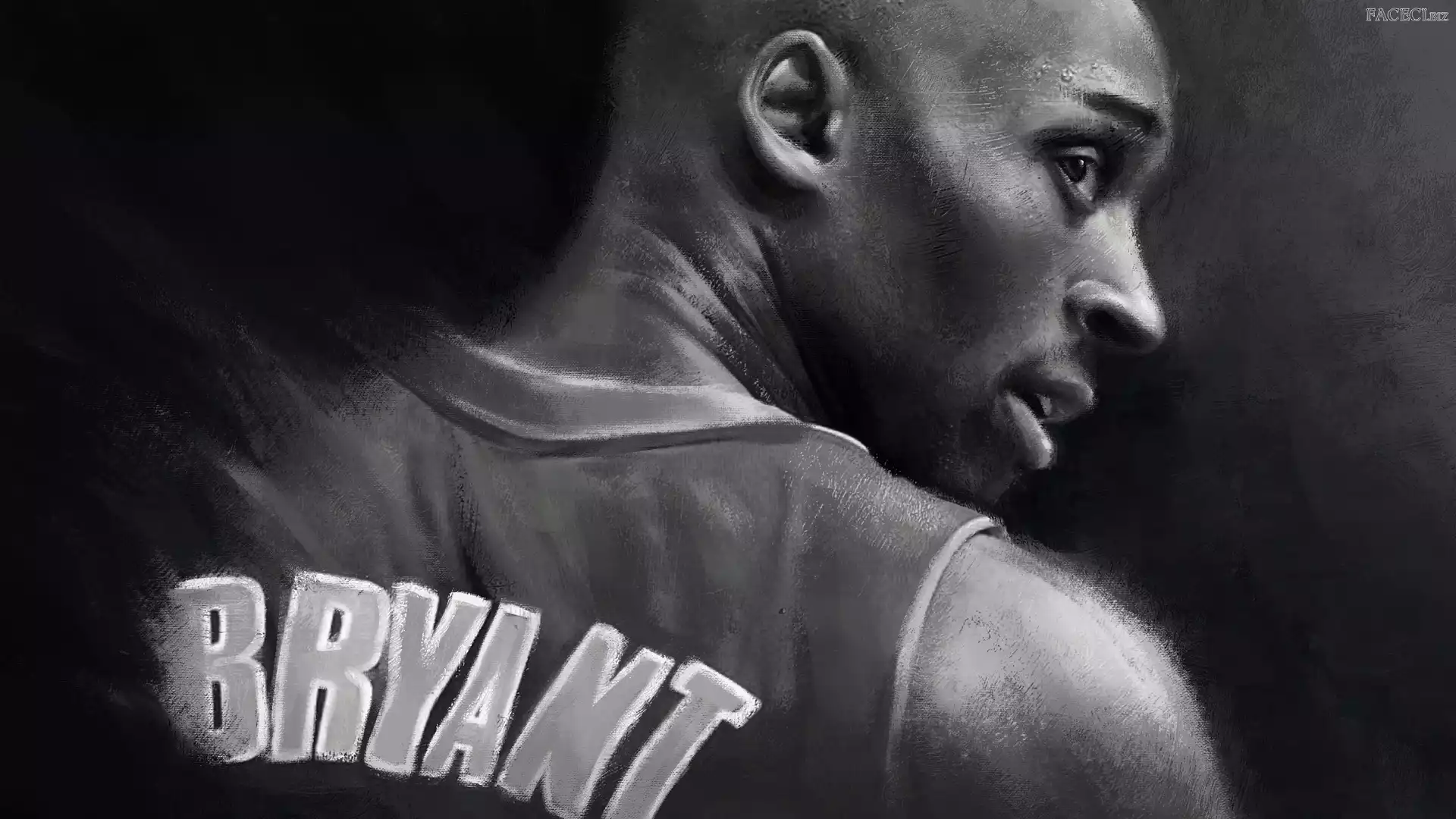 Kobe Bryant, Grafika, Koszykarz