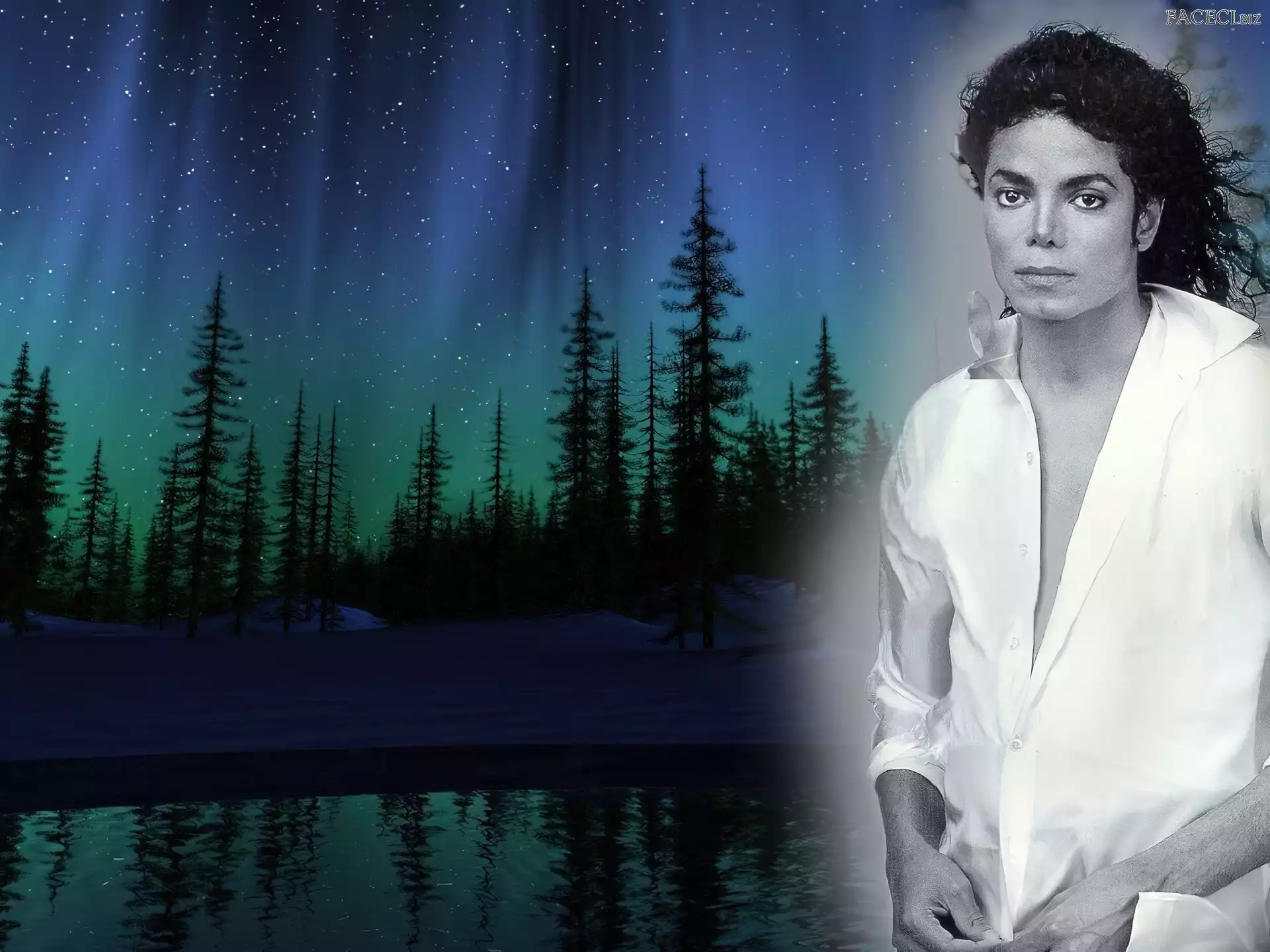 Koszula, Michael Jackson, Biała