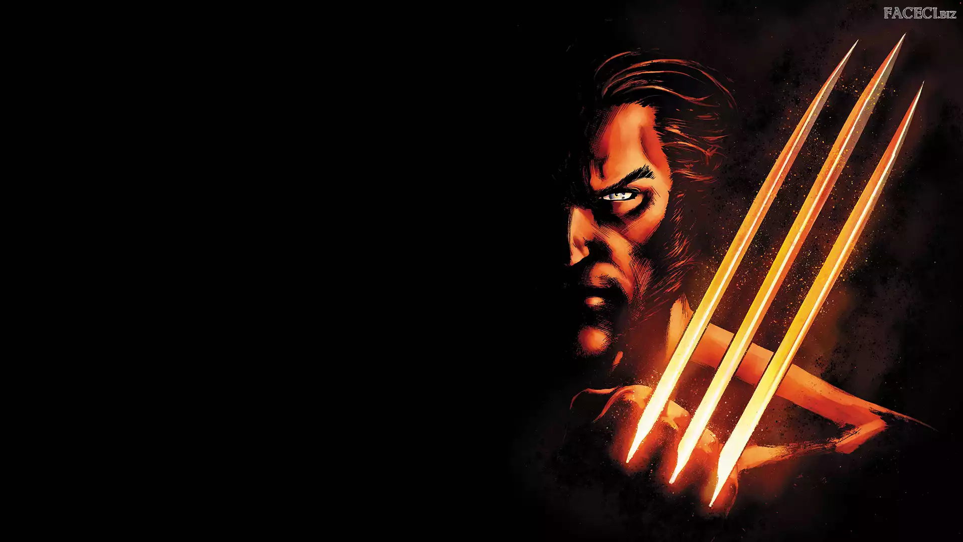Hugh Jackman, Postać, Film, Aktor, Grafika, Wolverine, X-Men, Logan