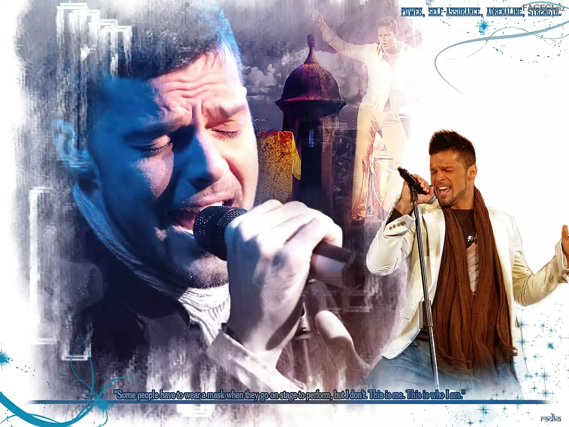 Mikrofon, Ricky Martin