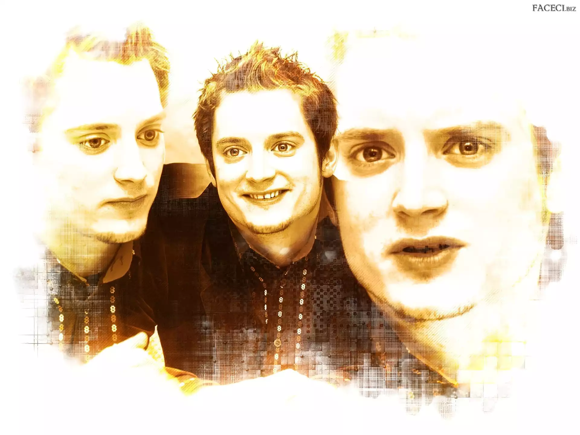 marynarka, Elijah Wood, koszula