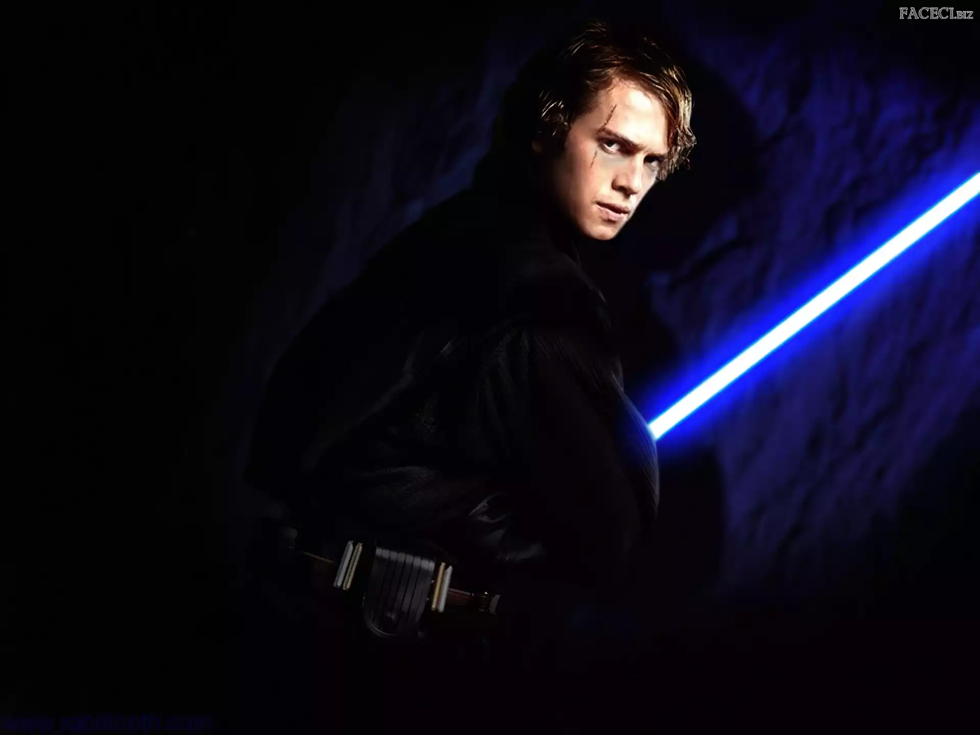 miecz, Hayden Christensen, jasne włosy