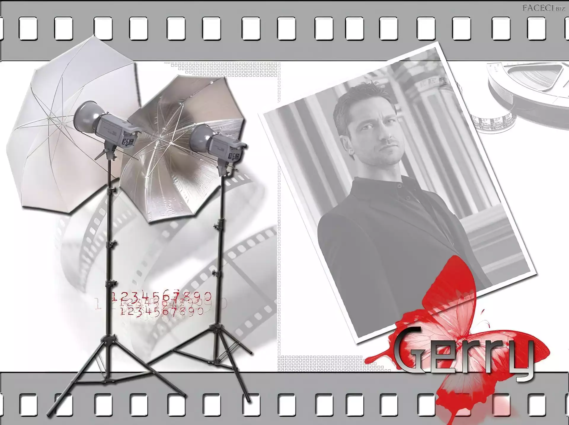 motyl, Gerard Butler, kamery