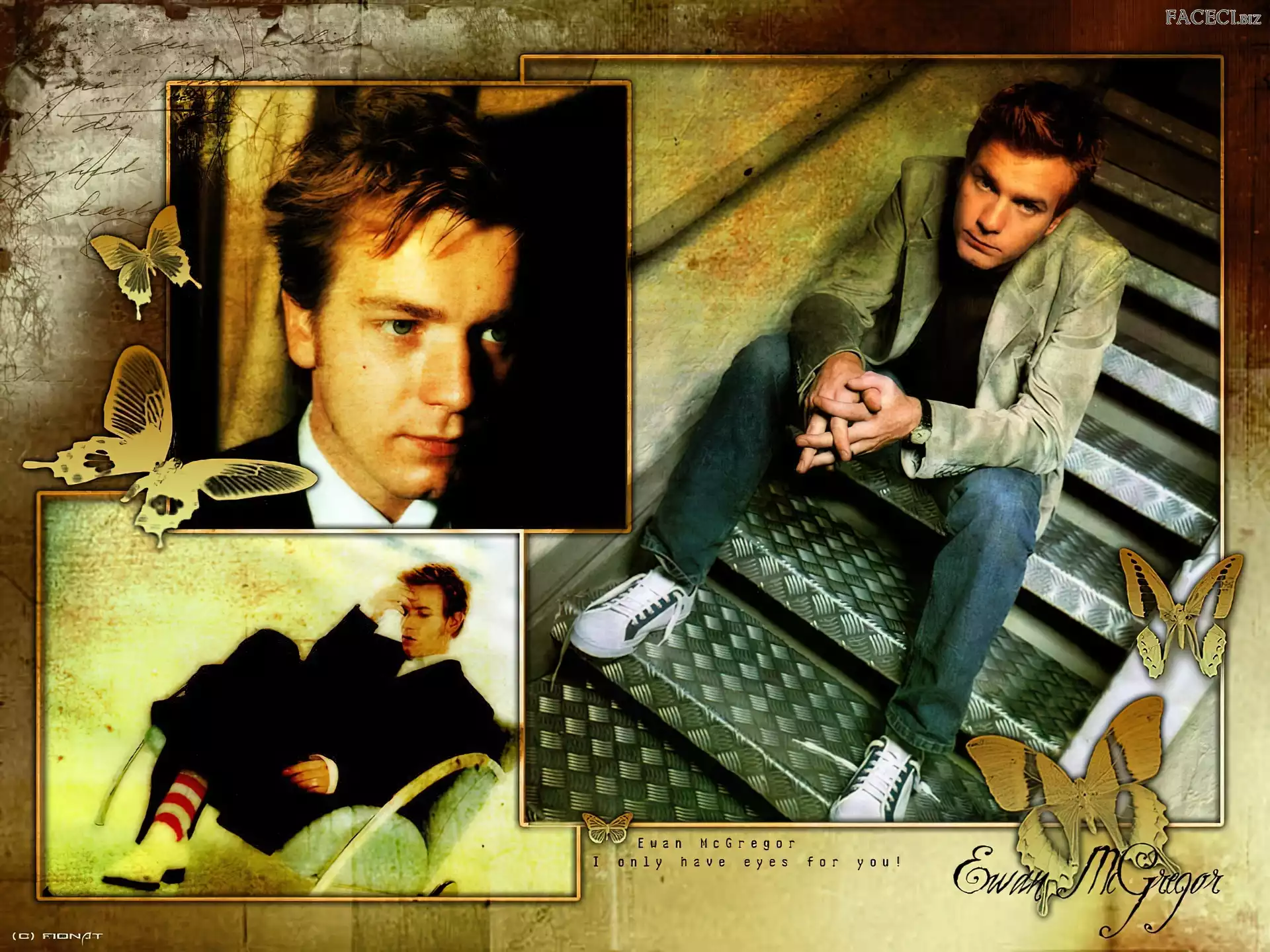 motylek, Ewan McGregor, schody