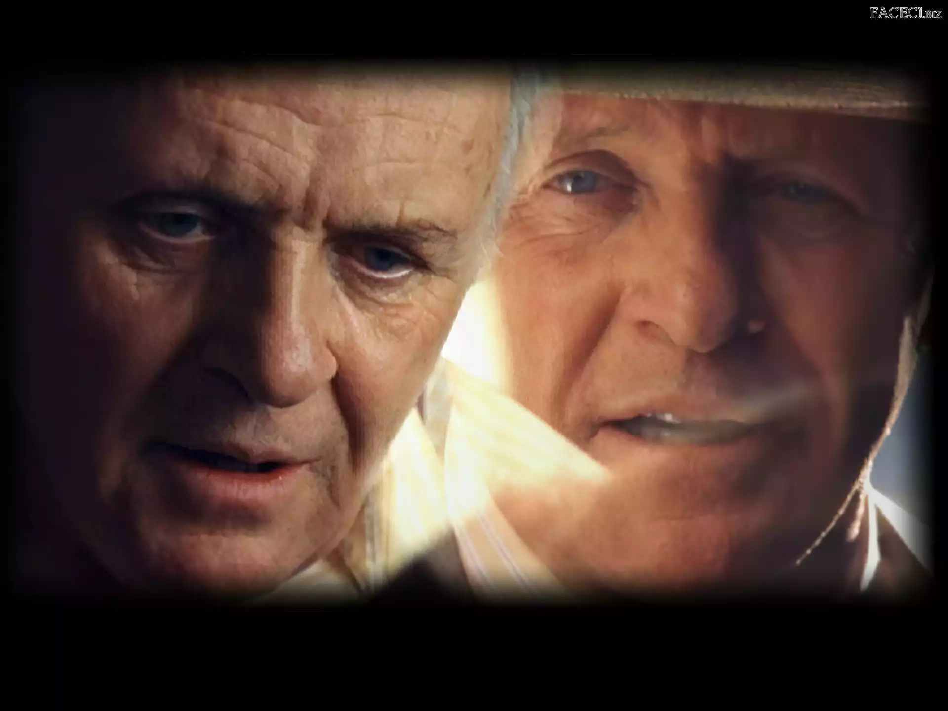 oczy, Anthony Hopkins, niebieskie