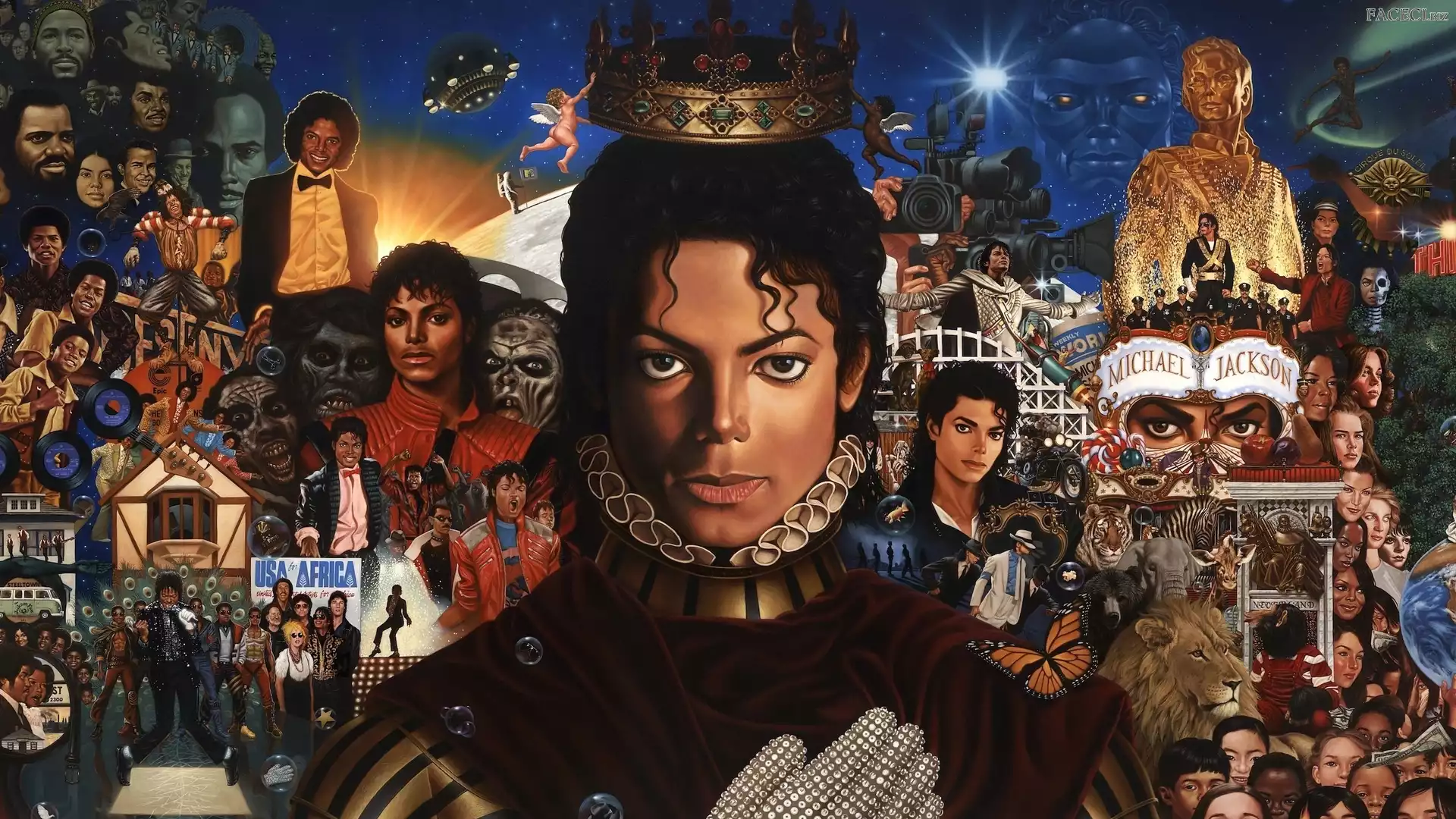 Płyta, Michael Jackson, Okładka