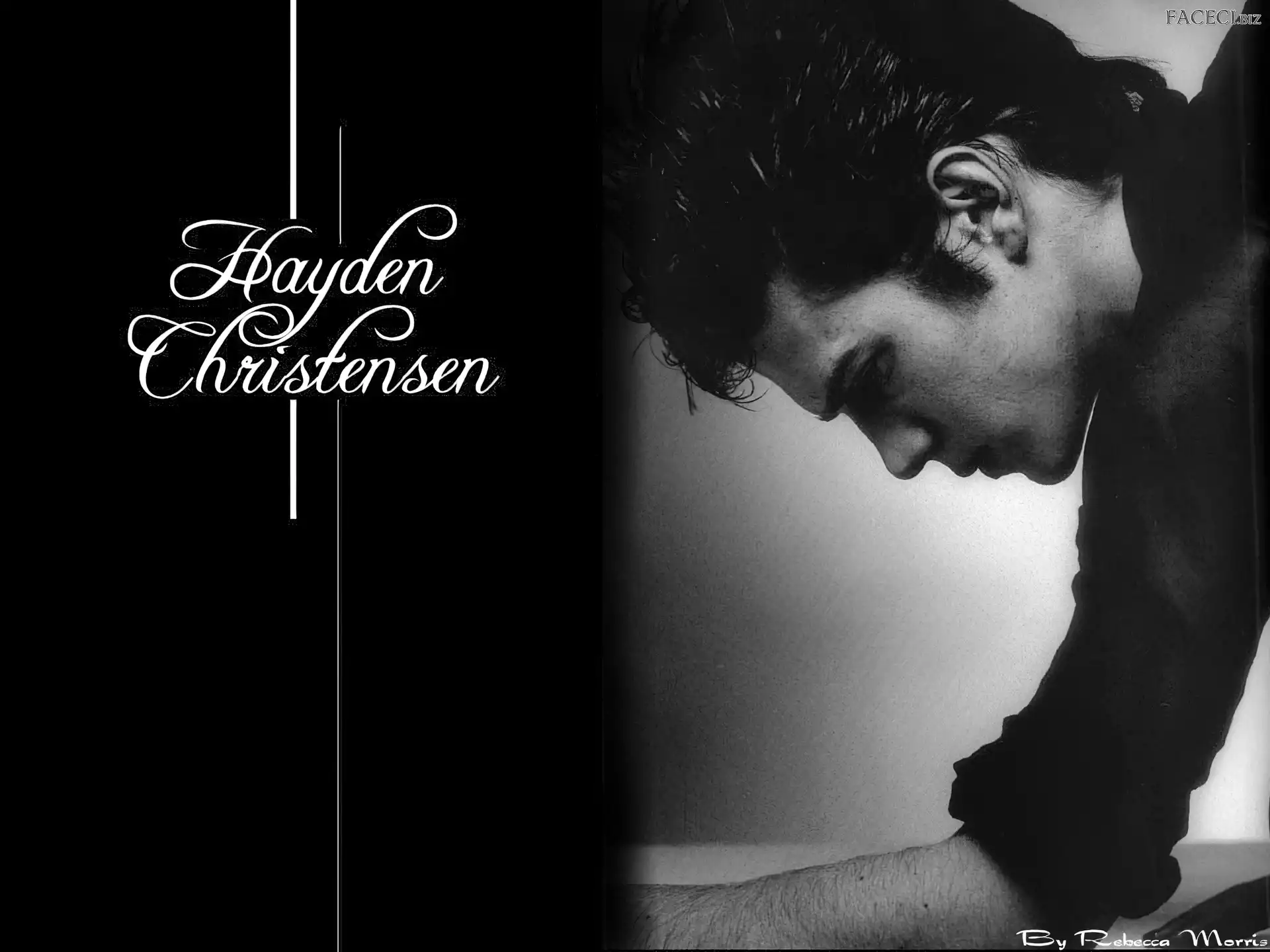 profil, Hayden Christensen, ręka