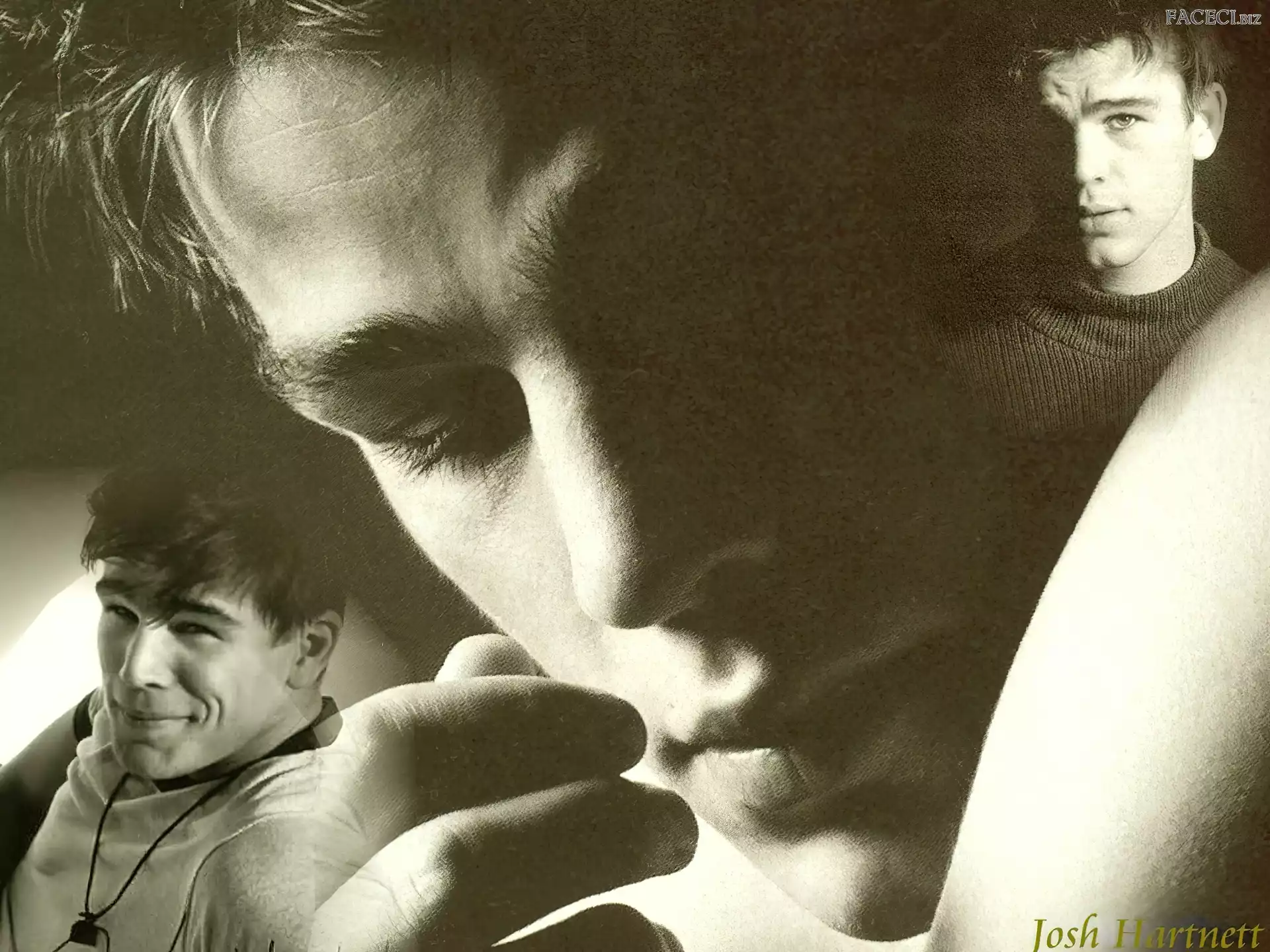 ręka, Josh Hartnett, twarz