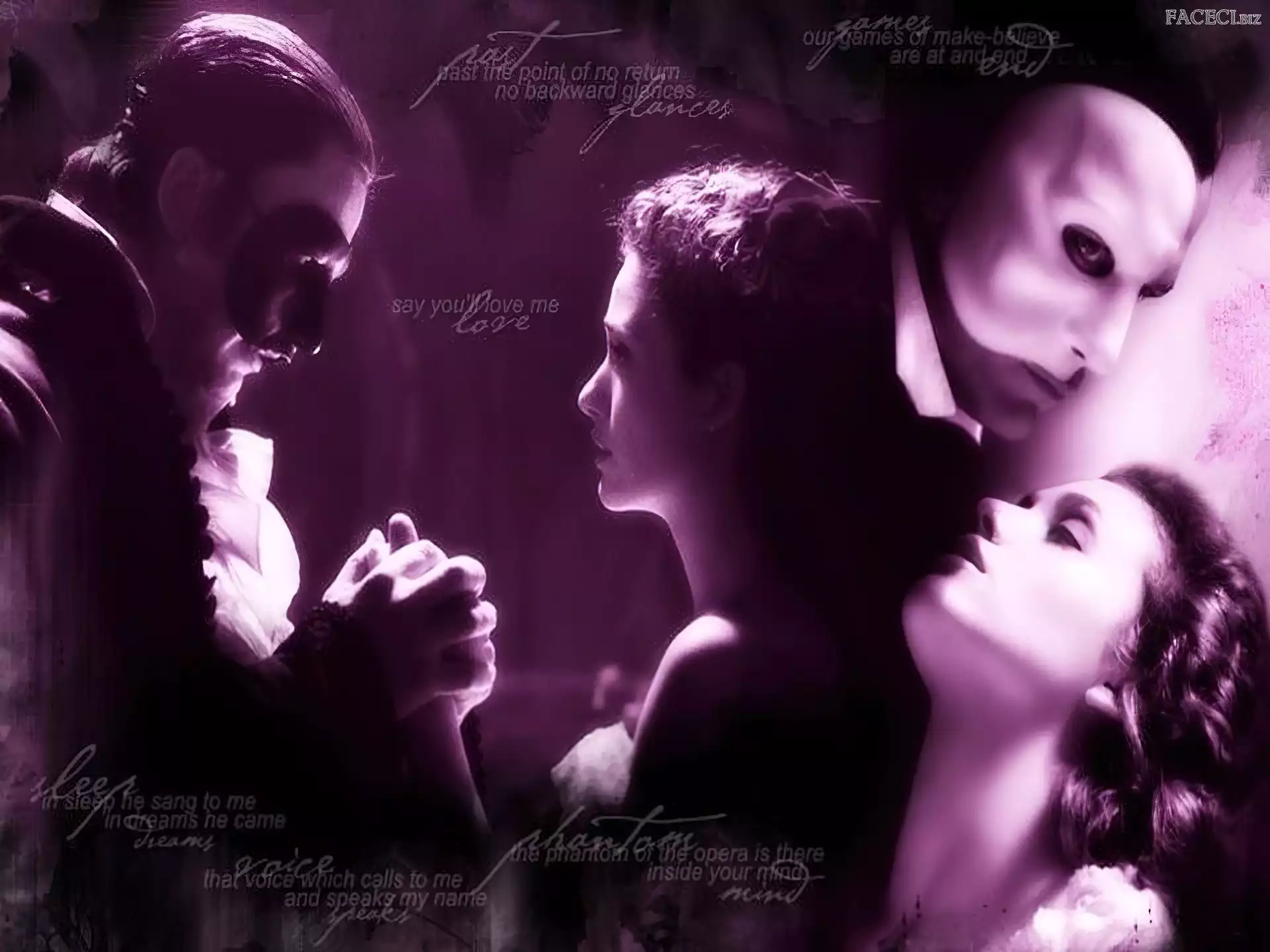 Gerard Butler, miłość, Phantom Of The Opera, Emmy Rossum