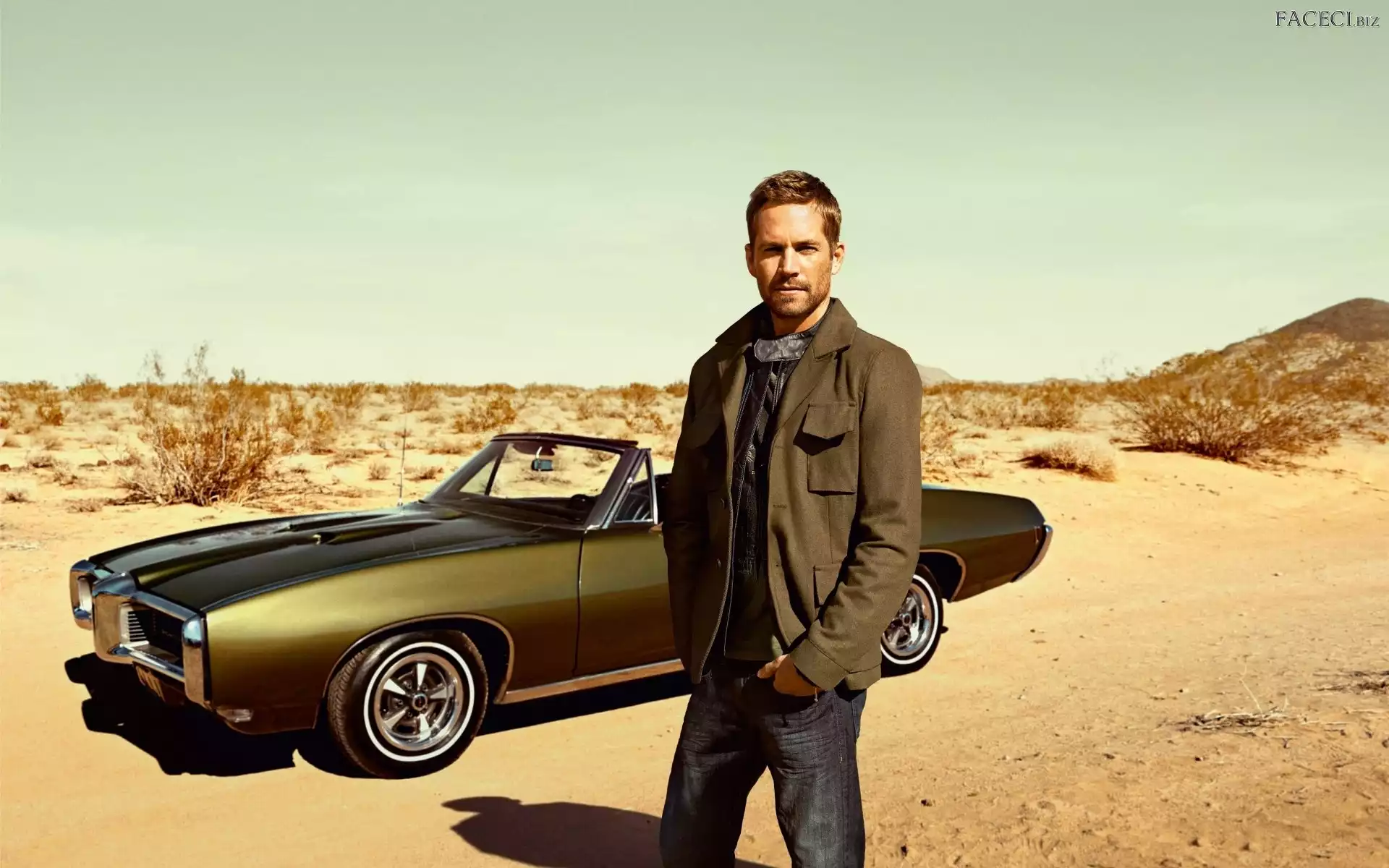 Samochód, Paul Walker, Pustynia
