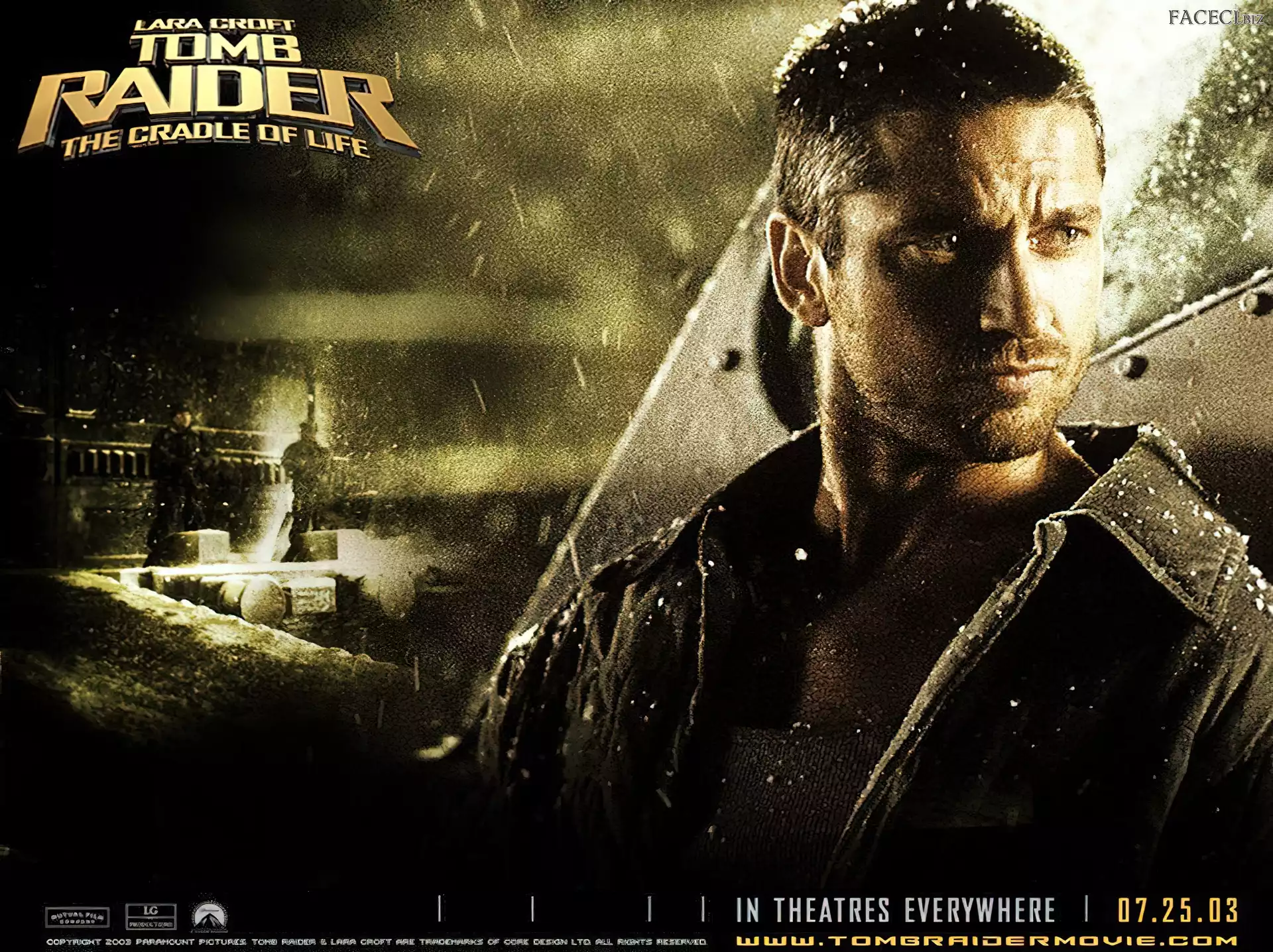 twarz, Gerard Butler, tom raider