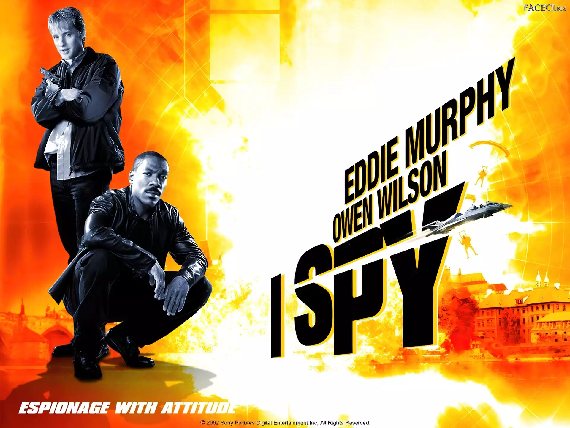 I Spy, Owen Wilson, wybuch, Eddie Murphy