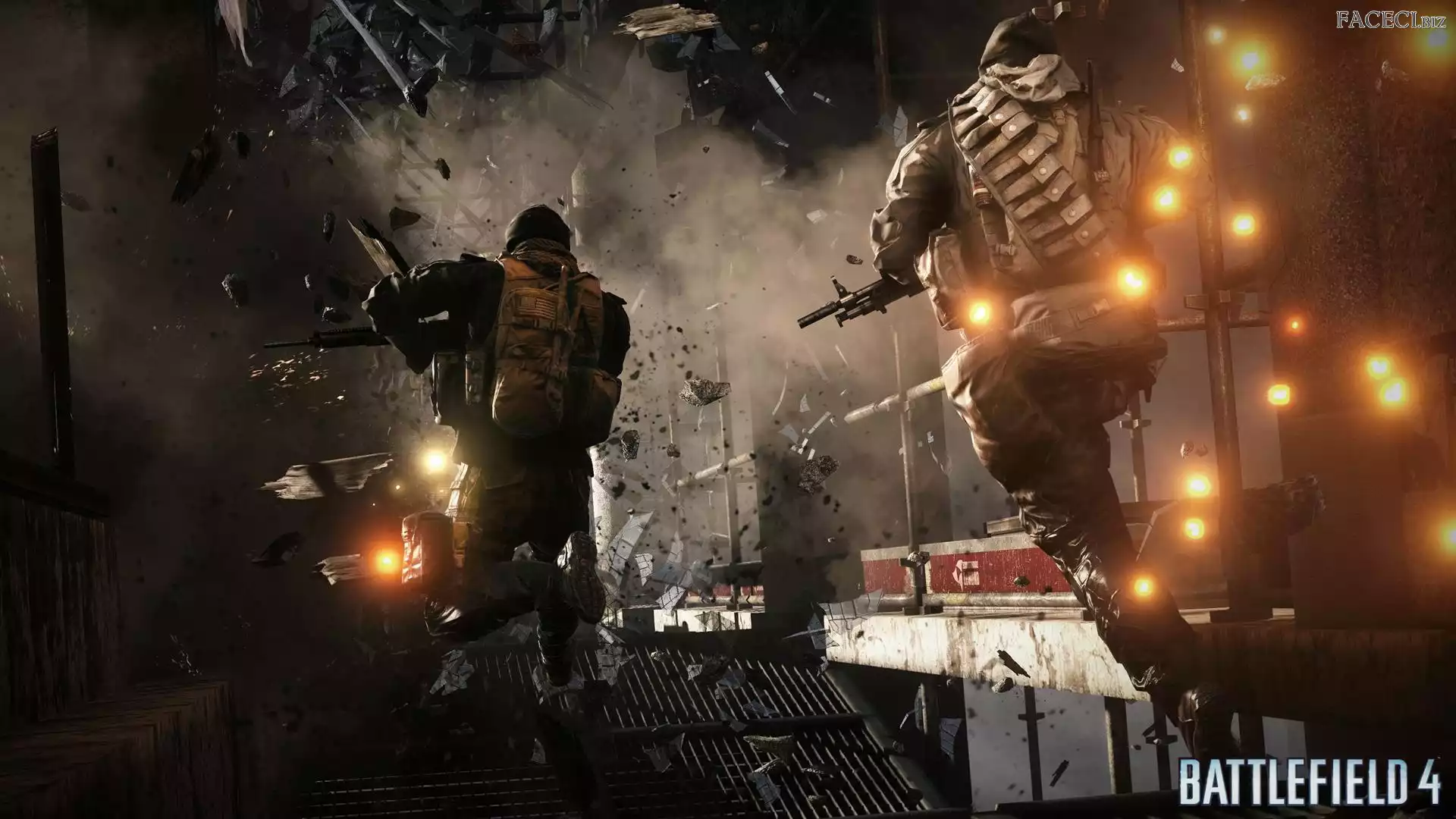 Wybuchy, Battlefield 4, Żołnierze